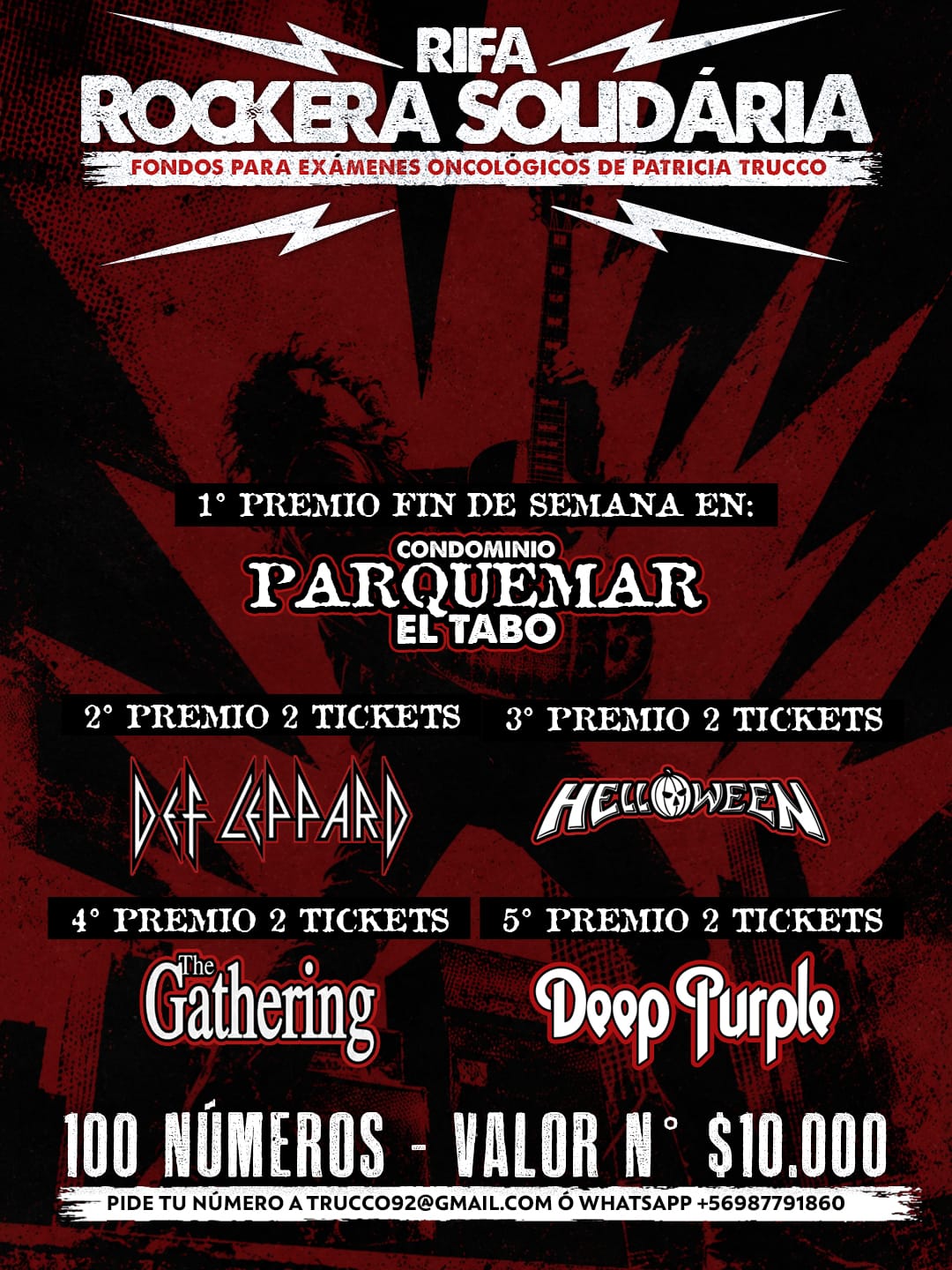 Apoyarnos es tarea de todos: Lanzan Rifa Rock